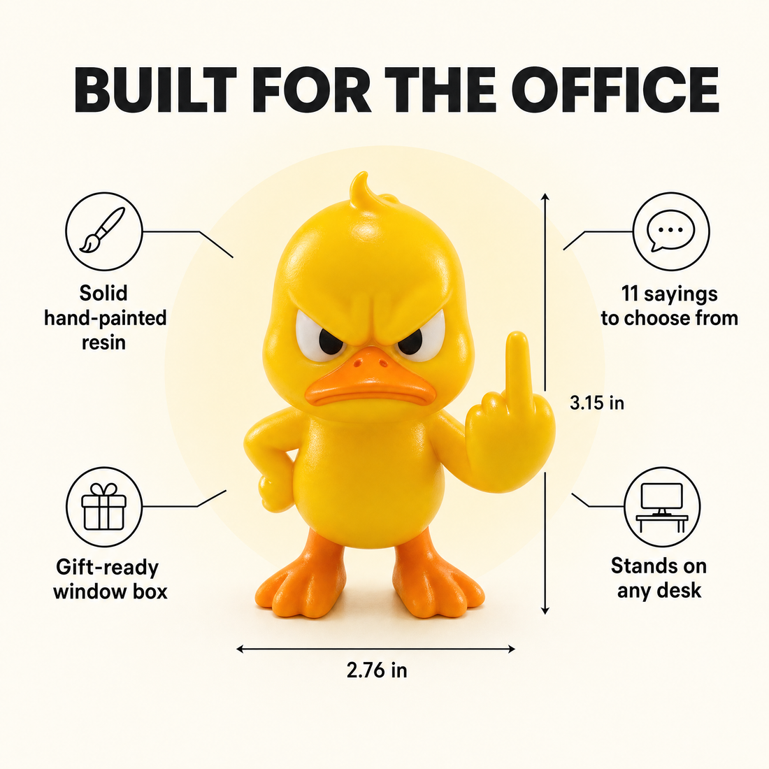 Built for the office: size and features